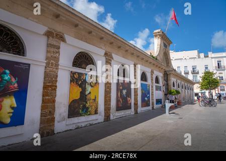 Mercato centrale - Cadice, Andalusia, Spagna Foto Stock