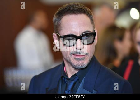 "Oppenheimer" Premiere al Cinema le Grand Rex Foto Stock