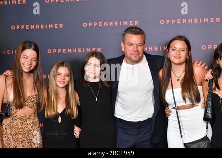 "Oppenheimer" Premiere al Cinema le Grand Rex Foto Stock