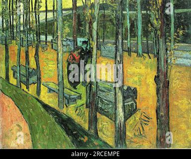 Alychamps, autunno 1888; Arles, Bouches-du-Rhône, Francia di Vincent van Gogh Foto Stock