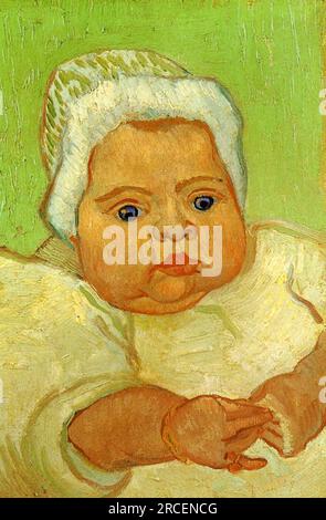 The Baby Marcelle Roulin 1888; Arles, Bouches-du-Rhône, Francia di Vincent van Gogh Foto Stock