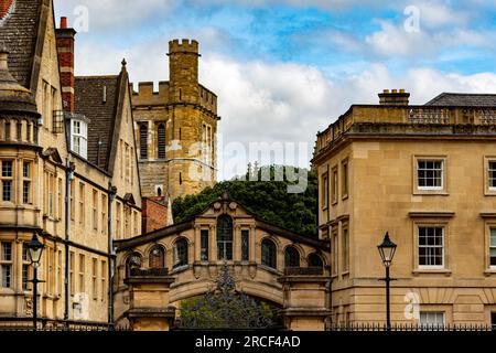 Foto unica dell'architettura di Bath Foto Stock
