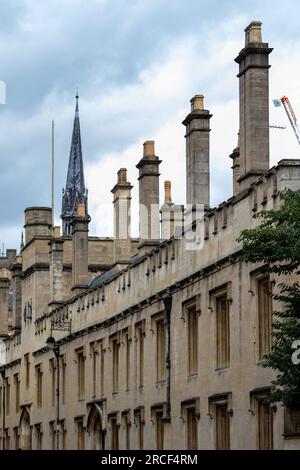 Foto unica dell'architettura di Bath Foto Stock