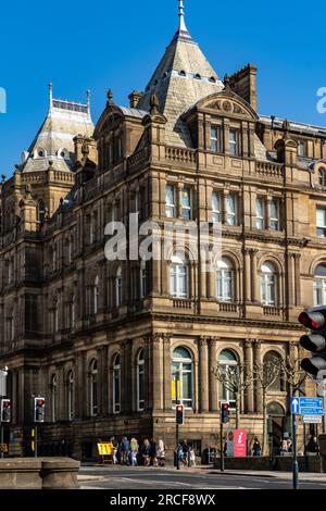 Foto del paesaggio urbano scattata a Liverpool Foto Stock