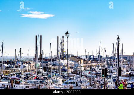 Splendide riprese a Ramsgate Foto Stock