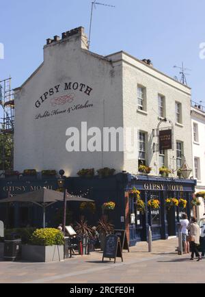 Pub Gipsy Moth a Greenwich Londra Regno Unito Foto Stock