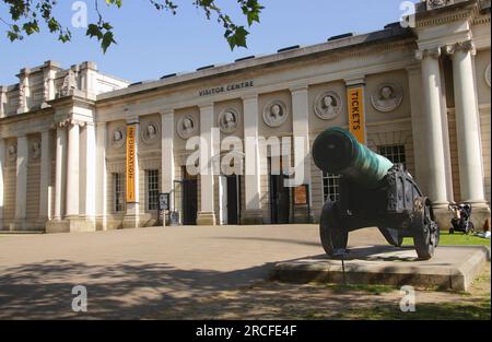 Scoprite il Greenwich Visitor Centre di Londra Foto Stock