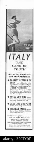 Vintage Time Magazine 6 luglio 1936 Issue Advert, USA Foto Stock