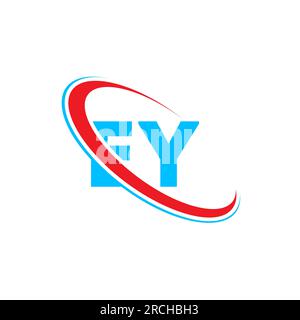 Logo EY Letter. Logo EY YE letter. Unico attraente creativo moderno iniziale EY YE e Y iniziale basato lettera icona logo design. Illustrazione Vettoriale