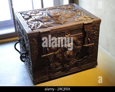 Al sicuro. Europa, XVII-XVIII secolo. Museo della guerra lettone. Riga. Lettonia. Foto Stock