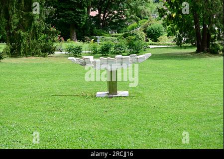 Artstetten, bassa Austria, Austria. 5 luglio 2023. Il castello di Artstetten è un castello situato nella città di mercato di Artstetten-Pöbring Foto Stock