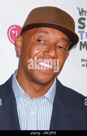 Russell Simmons partecipa al VH1 Save the Music Foundation 10th Anniversary Gala al Damrosch Park del Lincoln Center a New York il 20 settembre 2007. Crediti fotografici: Henry McGee/MediaPunch Foto Stock