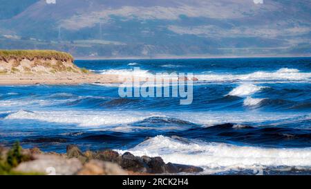 Estuario del fiume Brora Foto Stock