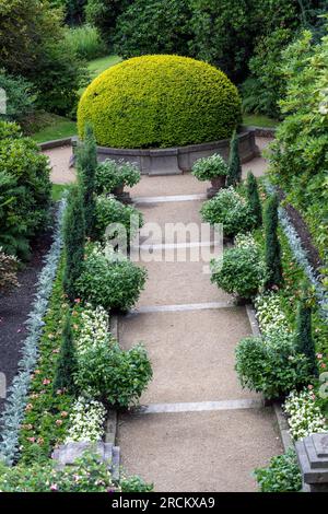 Biddulph Grange Garden, Biddulph, Stoke on Trent, Staffordshire, Inghilterra, REGNO UNITO. Foto Stock