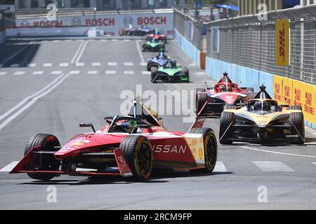 Roma, Lazio. 15 luglio 2023. Sacha Fenestraz team Nissan durante l'e-Prix di Roma gara 1. Roma, 15 luglio 2023 Fotografo01 Credit: Independent Photo Agency/Alamy Live News Foto Stock