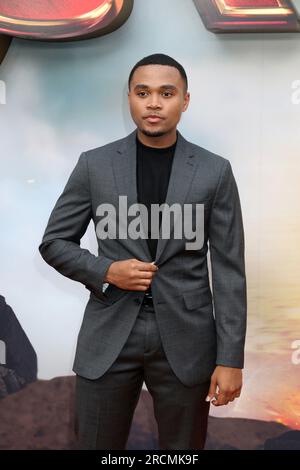 The Flash Premiere at the Ovation Hollywood Courtyard il 12 giugno 2023 a Los Angeles, CA con: Chosen Jacobs Where: Los Angeles, California, United States When: 13 Jun 2023 Credit: Nicky Nelson/WENN Foto Stock