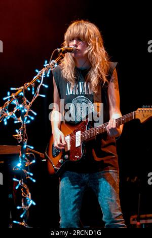 Phillipa 'Pip' Brown - Ladyhawke, V2009, Hylands Park, Chelmsford, Essex, Regno Unito - 23 agosto 2009 Foto Stock
