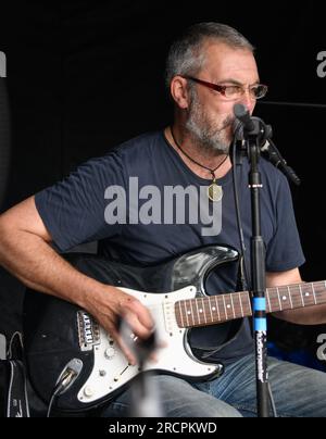 Derbyshire, Regno Unito. 16 luglio 2023 - Belper Food Festival, Derbyshire. Copyright: Mark Dunn/Alamy Live News (intrattenimento) credito: Mark Dunn Photography/Alamy Live News Foto Stock