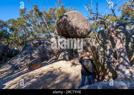 Granite Arch, Girraween National Park, Granite Belt Queensland Foto Stock