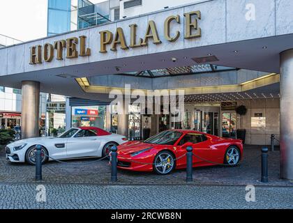 Hotel Palace in Europa Centre, Budapester Straße 45, Charlottenburg, Berlino, Germania Foto Stock