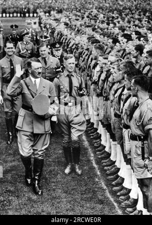 Nazismo / nazionalsocialismo, raduni di Norimberga, Rally of Freedom, Norimberga, 10.9. - 16.9,1935, SOLO PER USO EDITORIALE Foto Stock