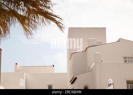 strade di edifici a calo del moro, mallorca spagna Foto Stock