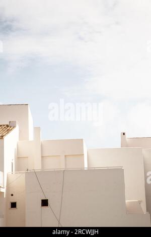 strade di edifici a calo del moro, mallorca spagna Foto Stock