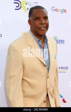 Los Angeles, USA. 15 luglio 2023. LOS ANGELES - JUL 15: Eriq la Salle al Design Care Gala 2023 Benefit HollyRod Foundation al Beehive il 15 luglio 2023 a Los Angeles, CA (foto di Katrina Jordan/Sipa USA) credito: SIPA USA/Alamy Live News Foto Stock