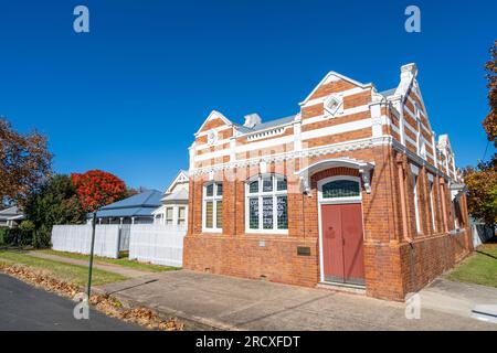 Edificio storico della Commercial Bank of Sydney, Allora, Queensland, Australia Foto Stock