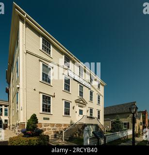 Mariner's Home New Bedford Whaling National Historical Park   New Bedford, Massachusetts, USA Foto Stock