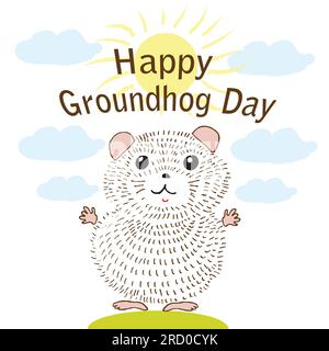 biglietto d'auguri per il giorno della carneficina, vettore, isolare, Foto Stock