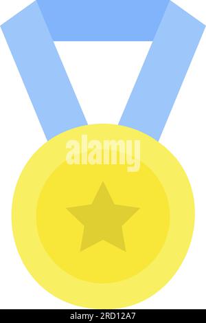 Immagine icona Medal Award. Illustrazione Vettoriale