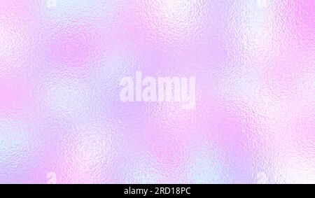 Texture carina. Sfondo della lamina effetto gradiente. Motivo glitterato ologramma. Colore iridescente dell'olografo. Design glitter. Stampa pastello astratta. Rainbow Illustrazione Vettoriale