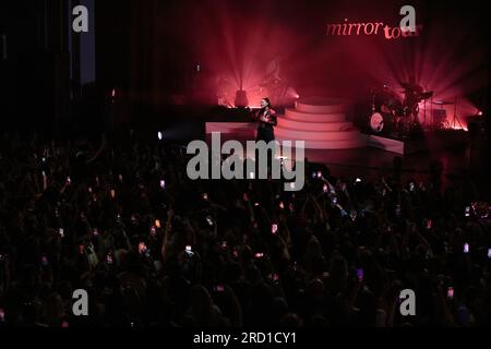 Toronto, Canada. 17 luglio 2023. Lauren Spencer-Smith si esibisce con una folla sold-out al Mirror Tour di Toronto Credit: Bobby Singh/Alamy Live News Foto Stock