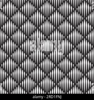 Texture trapuntata con linea di mezzitoni senza cuciture Illustrazione Vettoriale