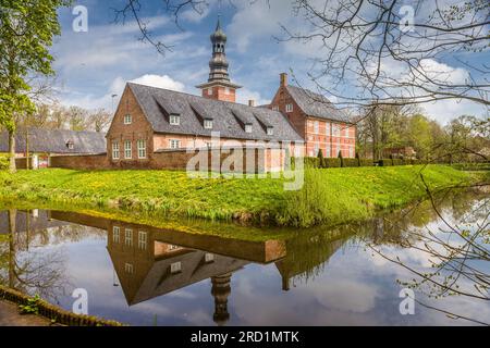 Geografia / viaggi, Germania, Schleswig-Holstein, Husum, castello di fronte a Husum, Frisia settentrionale, ULTERIORI-DIRITTI-CLEARANCE-INFO-NOT-AVAILABLE Foto Stock