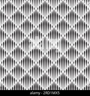 Texture trapuntata con linea di mezzitoni senza cuciture Illustrazione Vettoriale