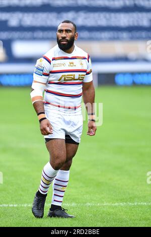 Huddersfield, Inghilterra - 14 luglio 2023 - Samisoni Langi di Wakefield Trinity. Betfred Super League , Huddersfield Giants vs Wakefield Trinity at John Smith's Stadium, Huddersfield, UK Foto Stock