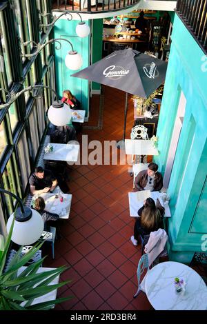 Il Convent Cafe and Gallery a Daylesford, Victoria, Australia Foto Stock