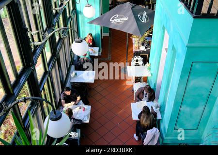 Il Convent Cafe and Gallery a Daylesford, Victoria, Australia Foto Stock