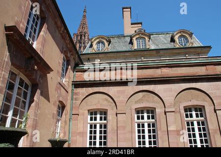 palazzo rohan a strasburgo in alsazia (francia) Foto Stock