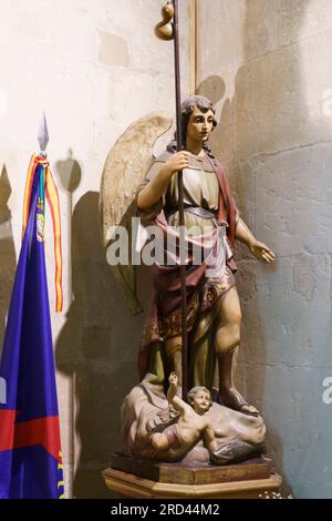 Chiesa Monastero di Santa Margarita, centro di storia e cultura militare delle baleari, Palma, Maiorca, Isole Baleari, Spagna Foto Stock