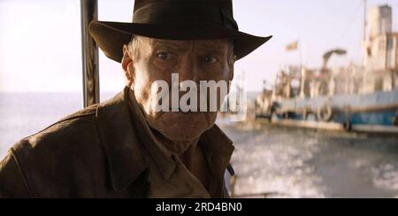 Indiana Jones e il Dial of Destiny 2023 Harrison Ford Foto Stock