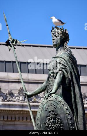 Pioneer Monument, San Francisco, California, USA, Nord America Foto Stock