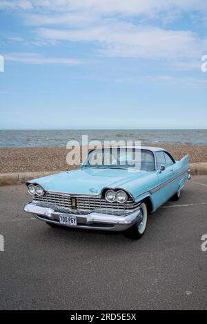 1959 Plymouth Fury classica auto familiare americana di dimensioni normali Foto Stock