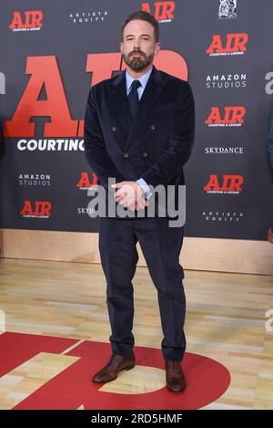 27 marzo 2023, Los Angeles, California, USA: Ben Affleck arriva per â€˜AIRâ™ Hollywood Premiere a Westwood, CALIFORNIA. (Immagine di credito: © Lisa o'Connor/ZUMA Press Wire) SOLO USO EDITORIALE! Non per USO commerciale! Foto Stock