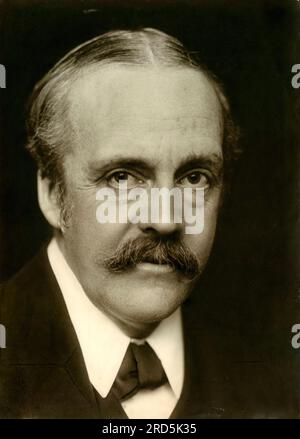 Arthur Balfour – primo ministro britannico, politico conservatore e statista (1848-1930) Foto Stock