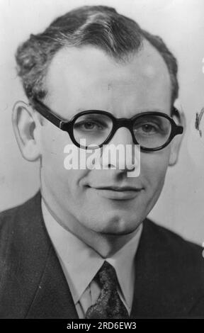 Winterbottom, Walter, 31.3.1913 - 16.2,2002, allenatore di calcio inglese, ULTERIORI-DIRITTI-CLEARANCE-INFO-NOT-AVAILABLE Foto Stock