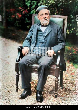 Louis Pasteur (1822-1895) en 1895 Foto Stock