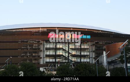 Sydney, Australia. 19 luglio 2023. Una visione generale del Sydney Football Stadium, commercialmente conosciuto come Allianz Stadium, in vista della Coppa del mondo femminile FIFA 2023 che inizia il 20 luglio, ospitata congiuntamente da Australia e nuova Zelanda. Credito: Isabel Infantes/Empics/Alamy Live News Foto Stock